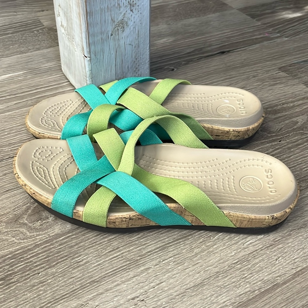 Croc sandals/7